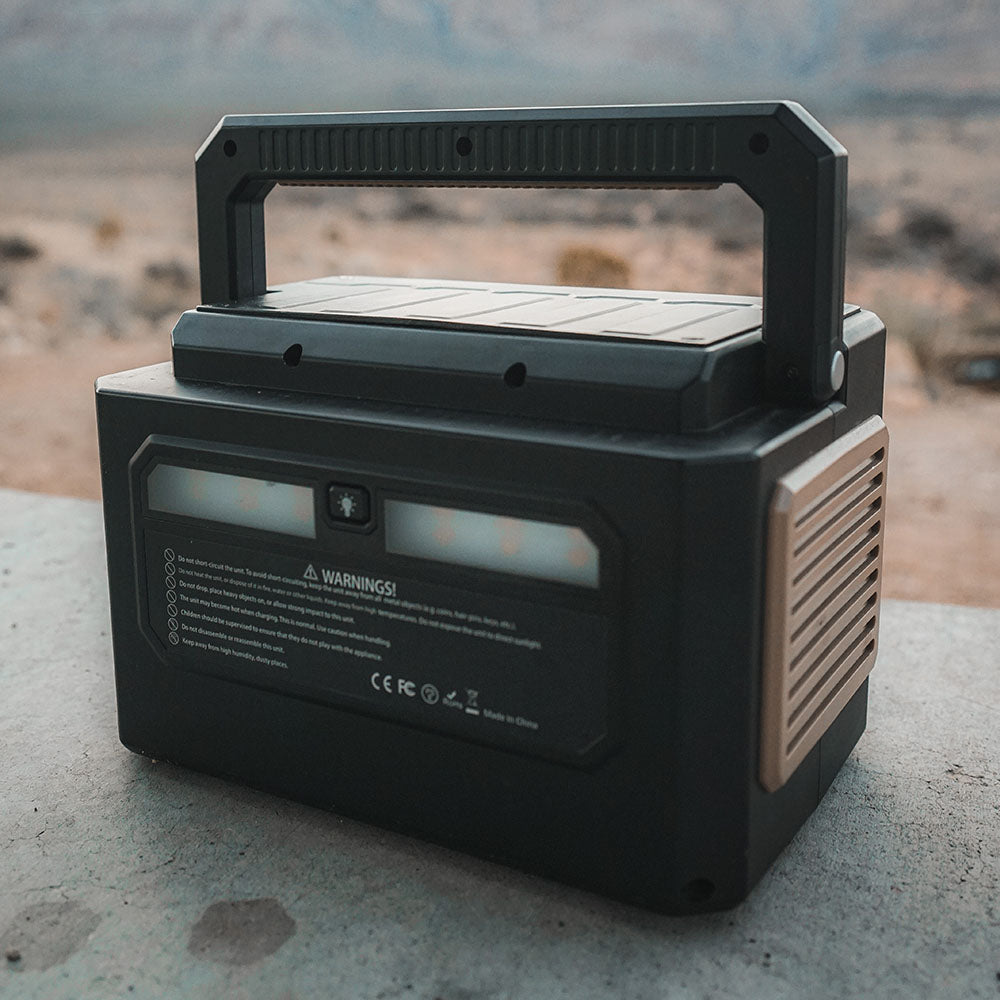 AreaBFE Tents premium 400 watt portable battery box for overlanding and camping.
