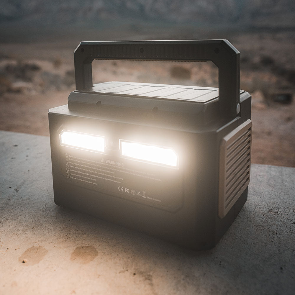 AreaBFE Tents premium 400 watt portable battery box for overlanding and camping.