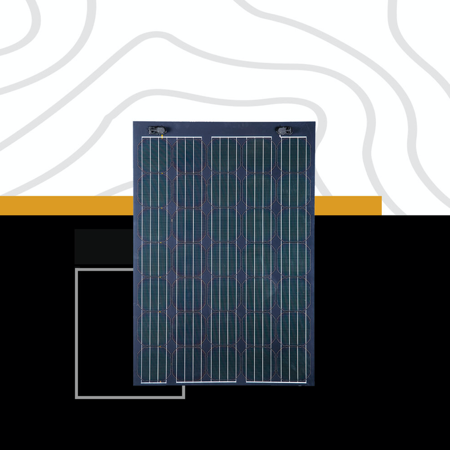 AreaBFE Tents for overlanding and camping premium Xplor Solar Series Fixed Solar Panels.