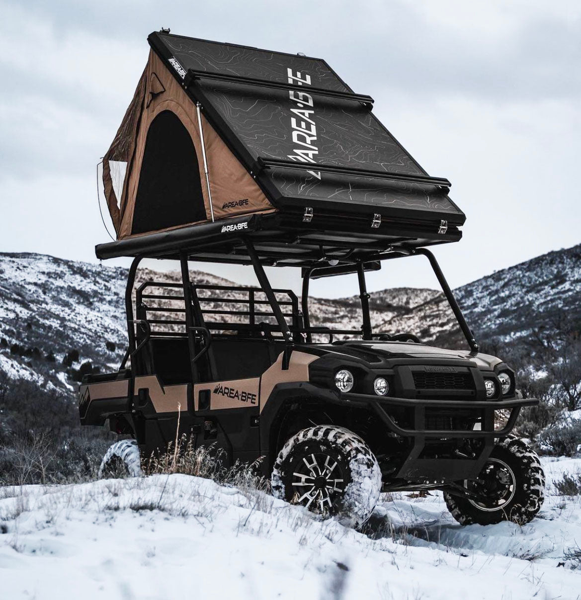 AreaBFE Tents - Premium roof top tents for overland / camping Roof Top Tent Accessory Mounting Cross Bars