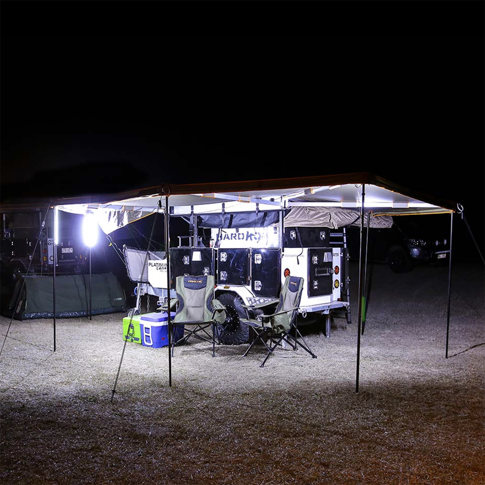 Hard Korr Unilight™ Dual Color Battery Powered LED Lantern - AreaBFE Tents  – Areabfetents