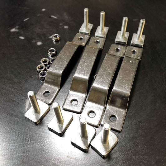AreaBFE rooftop tent mounting hardware for overlanding and camping tents.