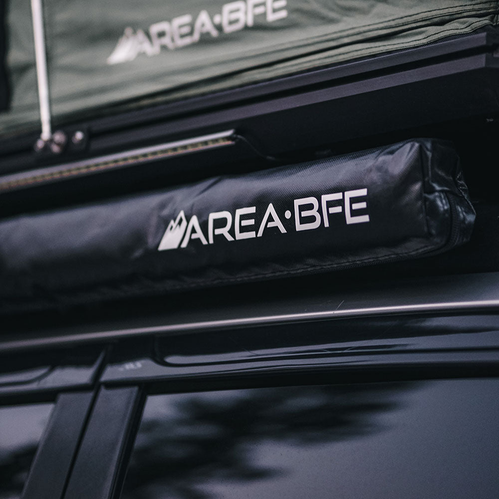 AreaBFE Tents - Premium roof top tents for overland / camping Pull Out Awning  storage bag.