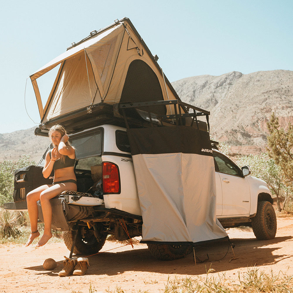 AreaBFE Overlanding / Camping Roof Top Shower Tent