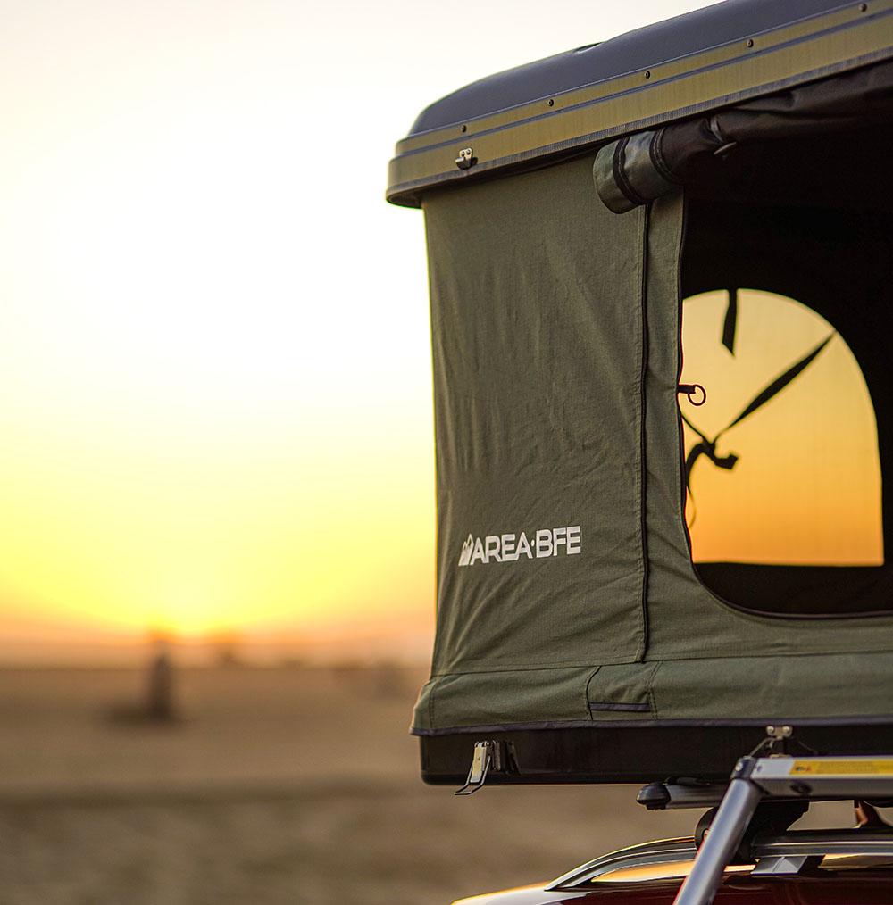 AreaBFE Tents - Premium roof top tents for overland / camping Platinum Series Hard Shell Tent for Cars, Trucks and Pickups